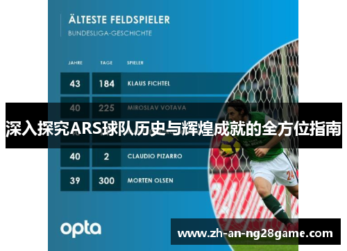 深入探究ARS球队历史与辉煌成就的全方位指南